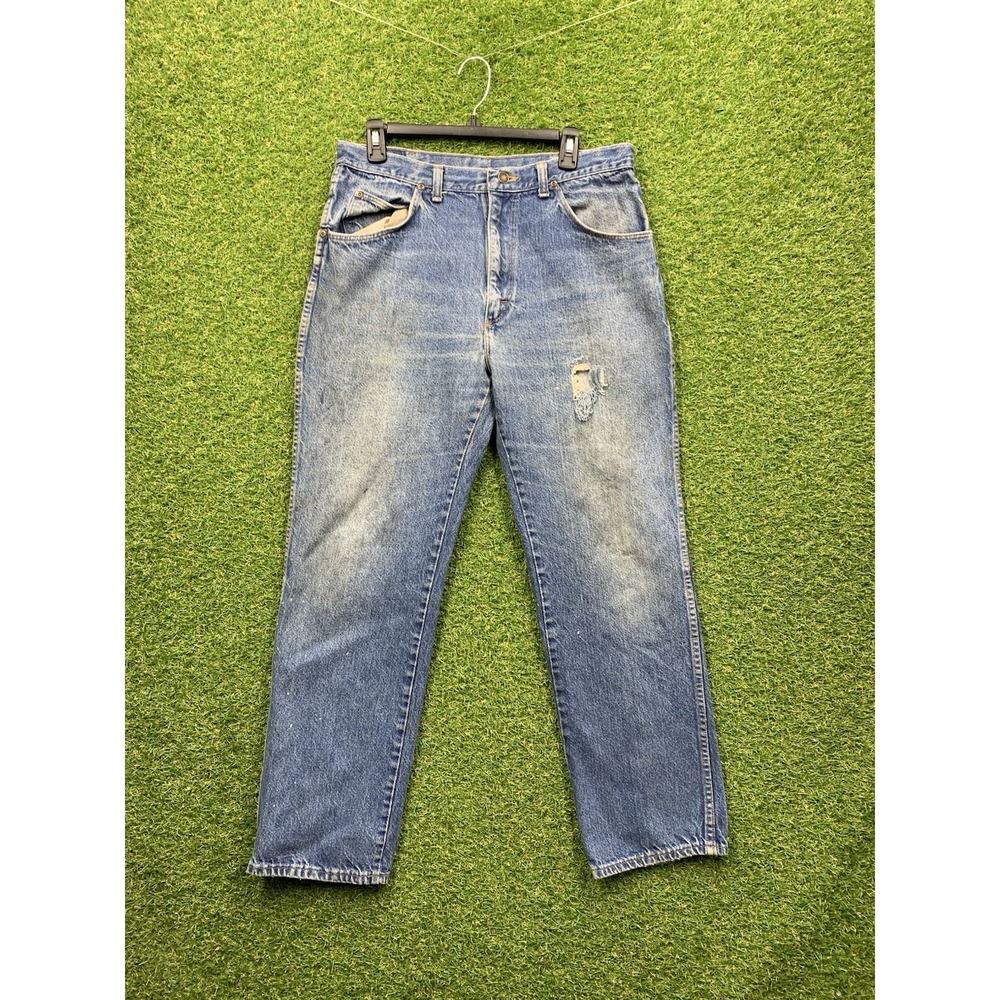 Vintage Sedgefield Jeans Mens 35x32 Talon Zipper Casual Straight Leg Workwear